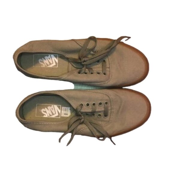 Vans Womens Authentic Pro VN0A3 Dark Shadow Lace Up Skateboard Shoes Size W 8.0 - Picture 1 of 5